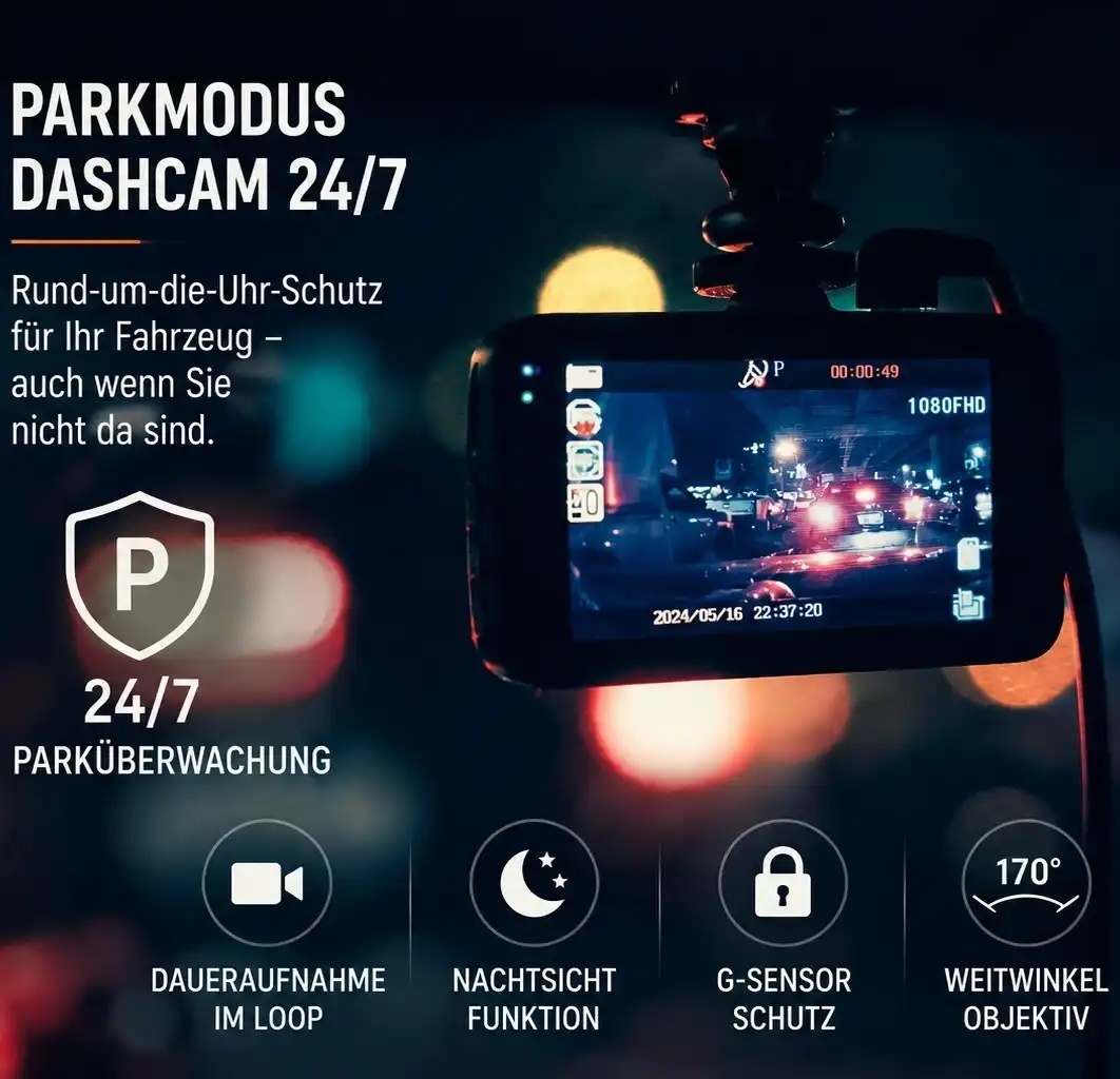 Parküberwachung im Modus gestartet